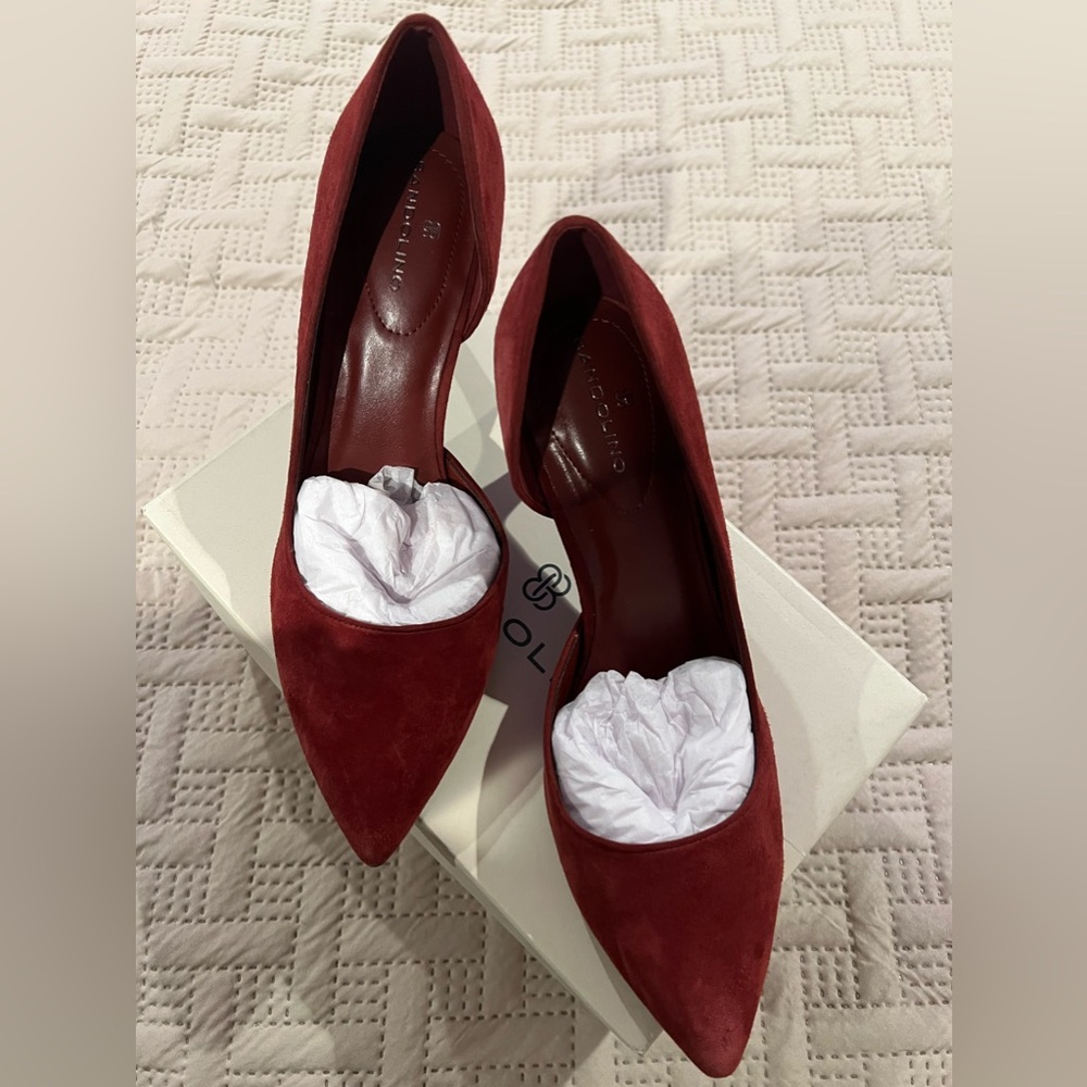 Women’s Bandolino suede heels